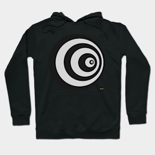 Black & White Circles Hoodie